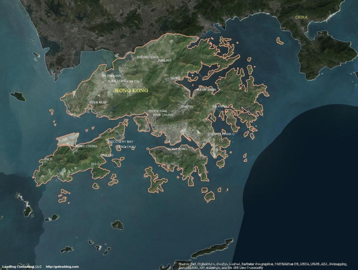 kaart Macau 3d