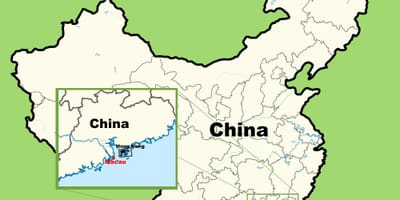 Macau kaart aasia