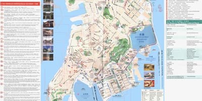 Macau avalik bussitransport marsruute kaardil