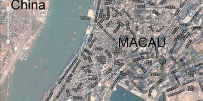 Kaart san malo Macau