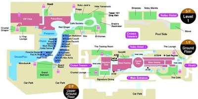 Kaart unistuste linn Macau